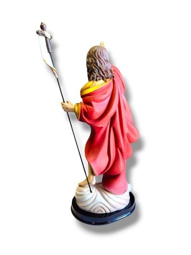 Figura Jezus Zmartwychwstały 46 Cm Chorągiew Paschalna Włoska na Arena.pl