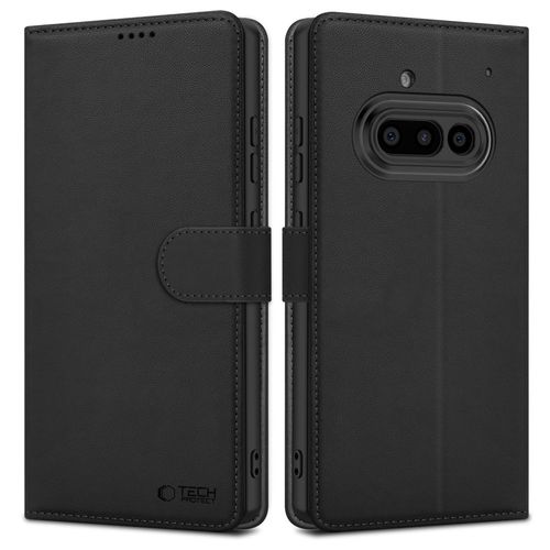 Etui Tech-Protect Wallet DO Nothing Phone 3A Funkcja Podstawki Czarne na Arena.pl