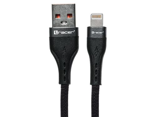 Kabel Tracer USB A - Lightning 1m czarny na Arena.pl