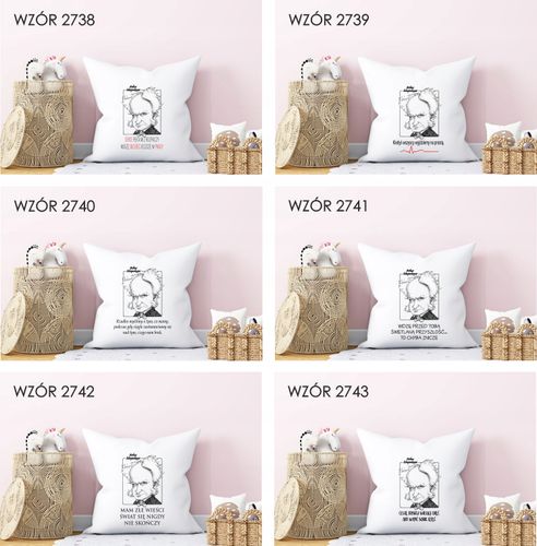 Poduszka z nadrukiem PREZENT ARTHUR SCHOPENHAUER na Arena.pl