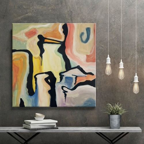 Deco Panel, Abstrakcja 66 90x90 na Arena.pl