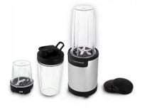 BLENDER KIELICHOWY MŁYNEK MIKSER DO KOKTAJLI SMOOTHIE 900W Z TRZEMA KUBKAMI