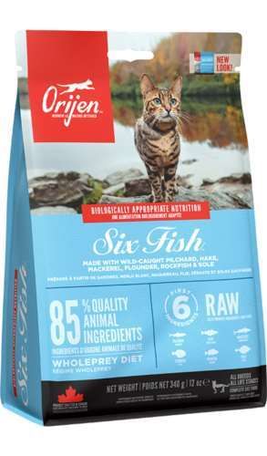 ORIJEN SIX FISH CAT 340 Gram na Arena.pl