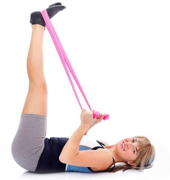 TAŚMA TRENINGOWA RESISTANCE 250x15 GREY + GRATIS zdjęcie 3