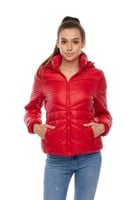 WRANGLER SHORT PUFFER SALSA RED W4124V5WN XS