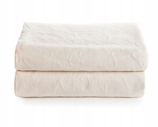 Guy Laroche bedspread Beige flower 250x270 cm zdjęcie 3