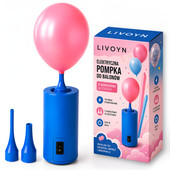 Pompka elektryczna do balonów niebieska