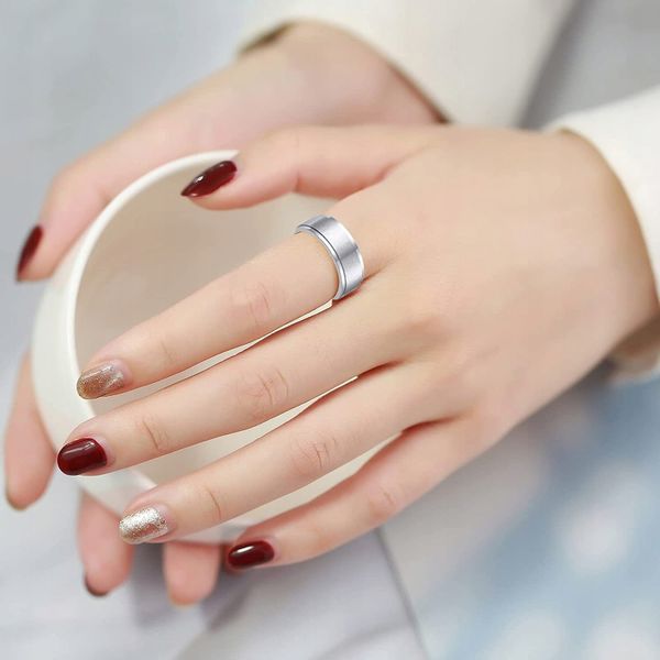 OBRĄCZKA PIERŚCIEŃ Wolframowy WOLFRING EU22 US10 zdjęcie 8