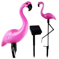 Lampa Lampka Solarna Ogrodowa Ozdobna Ozdoba Flaming Led Dekoracja 53 cm