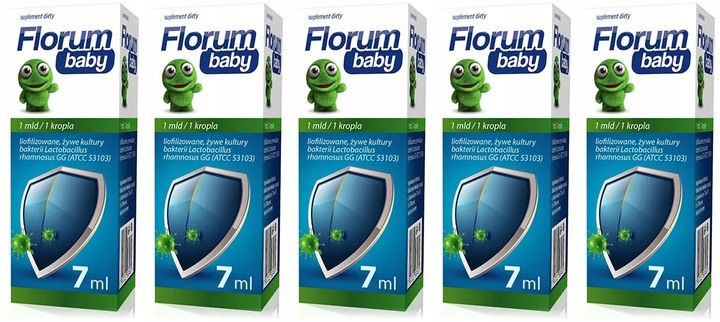 Florum Baby Krople Probiotyczne Dla Dzieci 7 ml zdjęcie 1