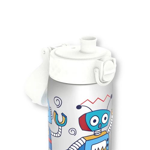 ION8 Przezroczysta butelka na wodę dla dzieci w roboty 500 ml na Arena.pl