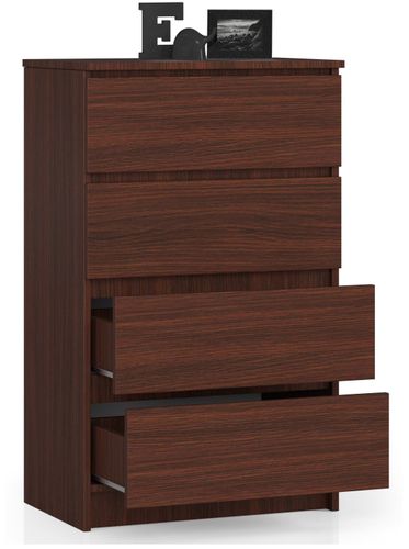 KOMODA K 60 cm 4 SZUFLADY WENGE na Arena.pl
