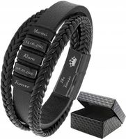 Bransoletka z GRWAEREM imiona rodziny PREZENT