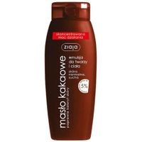 Ziaja Masło Kakaowe - Emulsja do twarzy i ciała, skóra normalna i sucha, 200ml