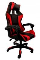 FOTEL GAMINGOWY OBROTOWY REGULOWANY BIUROWY KRZESŁO MASAŻ PLECÓW! KG107 B&R