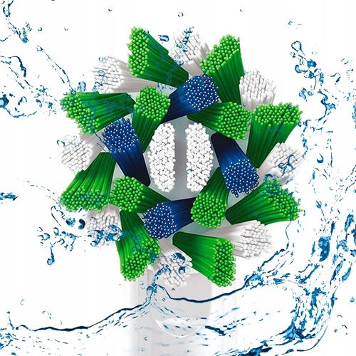 4x Końcówka do szczoteczki ORAL-B EB50RB Cross Action White na Arena.pl