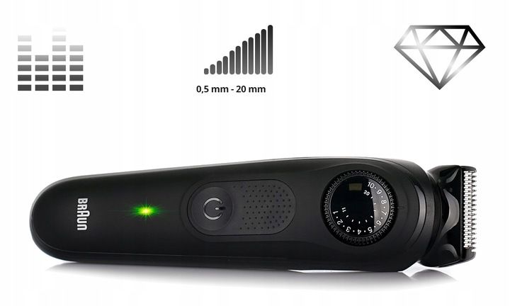 MASZYNKA DO WŁOSÓW ZAROSTU BRODY BRAUN SERIES 7 FULL MetalBlade - LIMITPACK zdjęcie 5