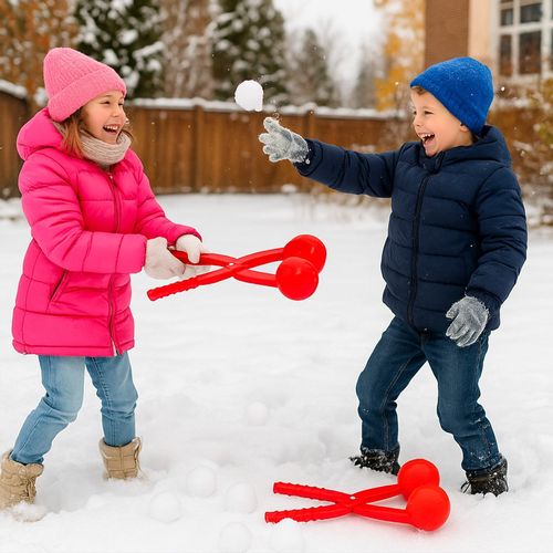 Śnieżkomat kulkomat do robienia kulek ze śniegu maszynka kulki śnieżne na Arena.pl