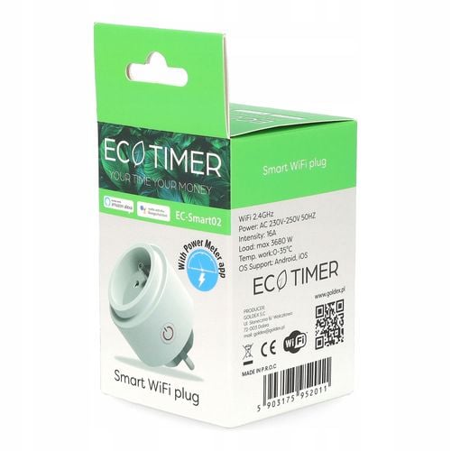 Gniazdko Goldex Eco Timer WiFi na Arena.pl