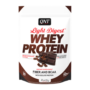 QNT - Light Digest Whey Protein - 500 g czekoladowy