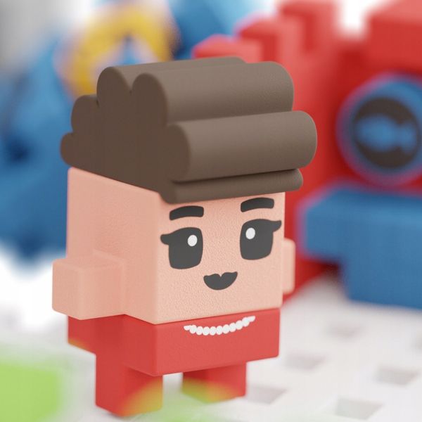 Klocki Mini Waffle 148 elementów Sklep zdjęcie 8