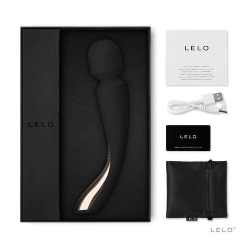 wibrator różdżka smart wand 2 medium black lelo na Arena.pl