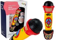 ND24_7570 Mikrofon Zolto- Czarny Karaoke Nagrywaj