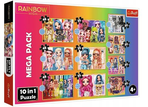 Puzzle 10W1 Kolekcja Modnych Laleczek 96000 na Arena.pl