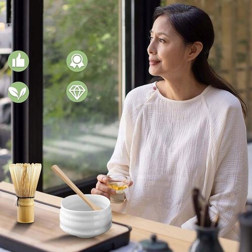 ZESTAW 5 DO CEREMONII MATCHA ZESTAW DO HERBATY MATCHA TRZEPACZKA DO MATCHY na Arena.pl