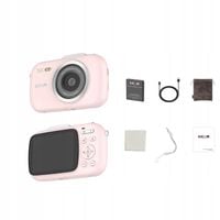 Aparat Cyfrowy SJCAM ZV100 różowy dla Dzieci Młodzieży kamera WEBCAM 80Mpx