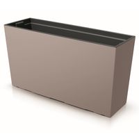 Skrzynka donica balkon taras wkład gładka 77x40cm mocca