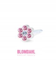 BLOMDAHL DAISY ROSE/ CRYSTAL 5mm plastik medyczny