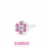 BLOMDAHL DAISY ROSE/ CRYSTAL 5mm plastik medyczny