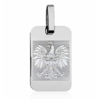 SREBRNY WISIOREK NIEŚMIERTELNIK Z ORŁEM ORZEŁ SREBRO PRÓBY 925 GRAWER GRATIS!