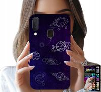 ETUI DO SAMSUNG GALAXY A40 - KOSMOS PLANETY GWIAZDY GALAKTYKA WZORY