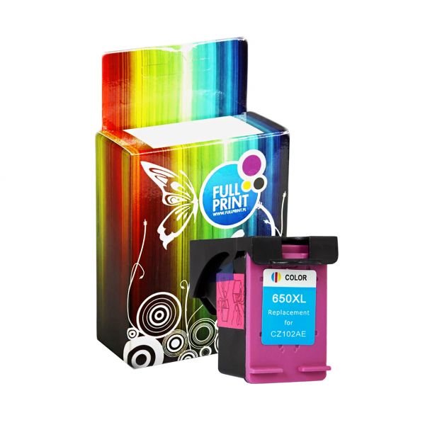 Zamiennik tuszu CZ102A (HP 650) Trój-kolor zdjęcie 1