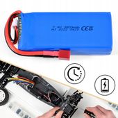AKUMULATOR DO WLTOYS 7,4V 3800MAH AKUMULATOR LITOWO-JONOWY DO SAMOCHODU RC