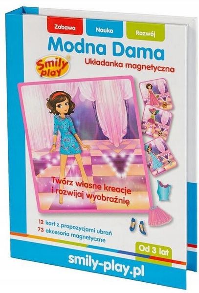 Układanka magnetyczna Modna Dama zdjęcie 8