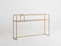 Konsola SENSO FLOWER 120 złota lewa