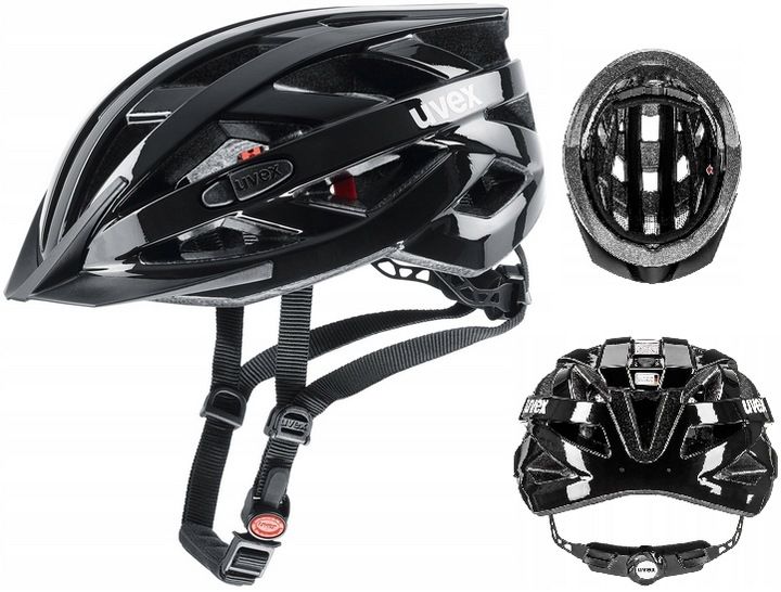 Kask rowerowy UVEX I-vo 3D 52-57cm black zdjęcie 1