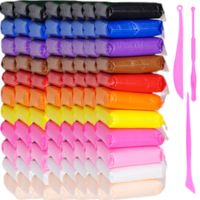 120 EL PLASTELINA MAGICZNA SENSO GLINA POLIMEROWA PIANKOWA MASA DLA DZIECI