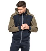 Bluza męska piankowa HELBOS AVACORE granatowo-oliwkowa M