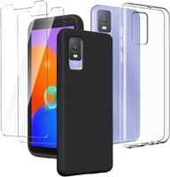 Zestaw 2 Etui LYZXMY z Szkłem Hartowanym dla TCL 403 (6.0")