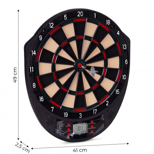 ELEKTRONICZNA TARCZA DO DARTA LCD 18 TRYBÓW 8 GRACZY na Arena.pl