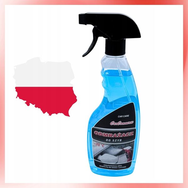 Odmrażacz do Szyb Samochodowy Atomizer 500 ml -70 C do Wycieraczek i zdjęcie 5
