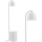 LAMPA podłogowa BOTANICA 40848101 Kaspa dekoracyjna OPRAWA stojąca tuba z doniczką biała