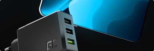 Green Cell Szybka Ładowarka Sieciowa 30W 3x USB 2.4A zasilacz do telefonu na Arena.pl
