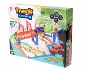 TOR SAMOCHODOWY MEGA ZESTAW WYŚCIGOWY AUTO PĘTLA ZJEŻDŻALNIA 140 ELEMENTÓW