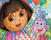 Puzzle tradycyjne Dora Odkrywca