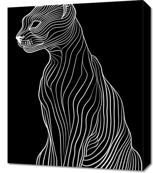 Obraz 50x60cm Minimalny Kontur zdjęcie 1